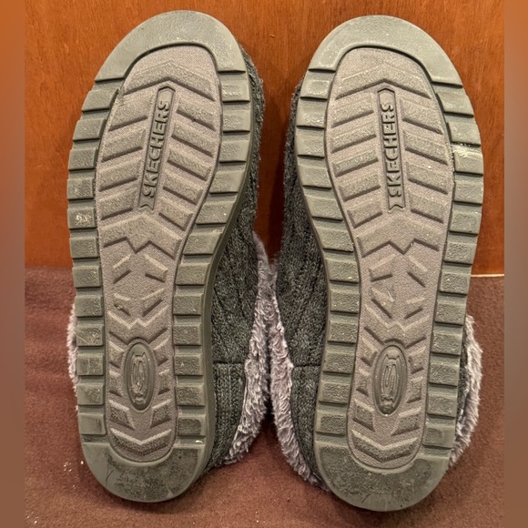 Bobs from Skechers Memory Foam Clogs/Slip-On/Size 8.5/Gray/Lugged Outsole/EUC - Picture 6 of 8